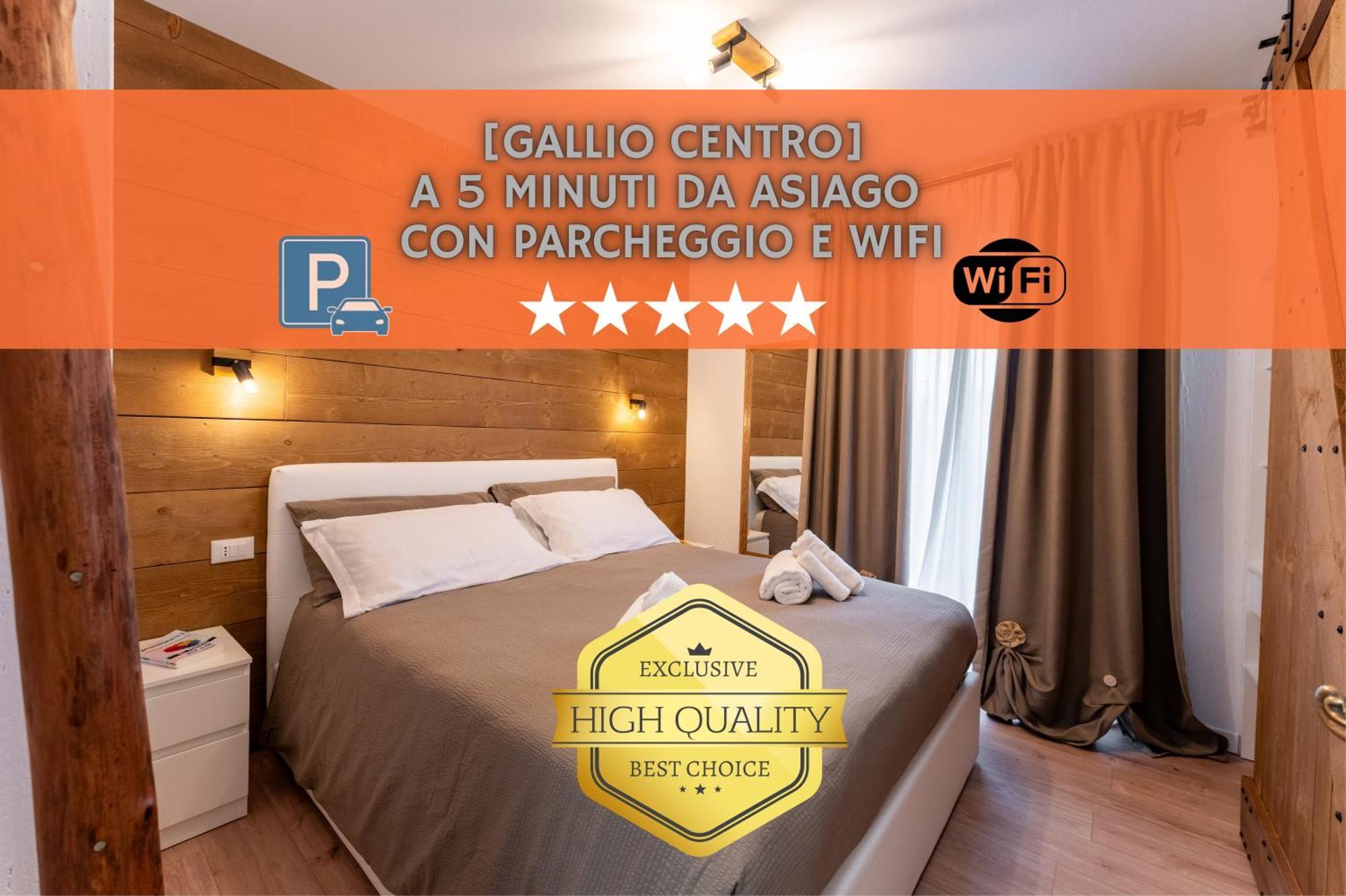 Elegante Bilocale Con Balcone - Perfetto Per Coppie Appartement Gallio Buitenkant foto